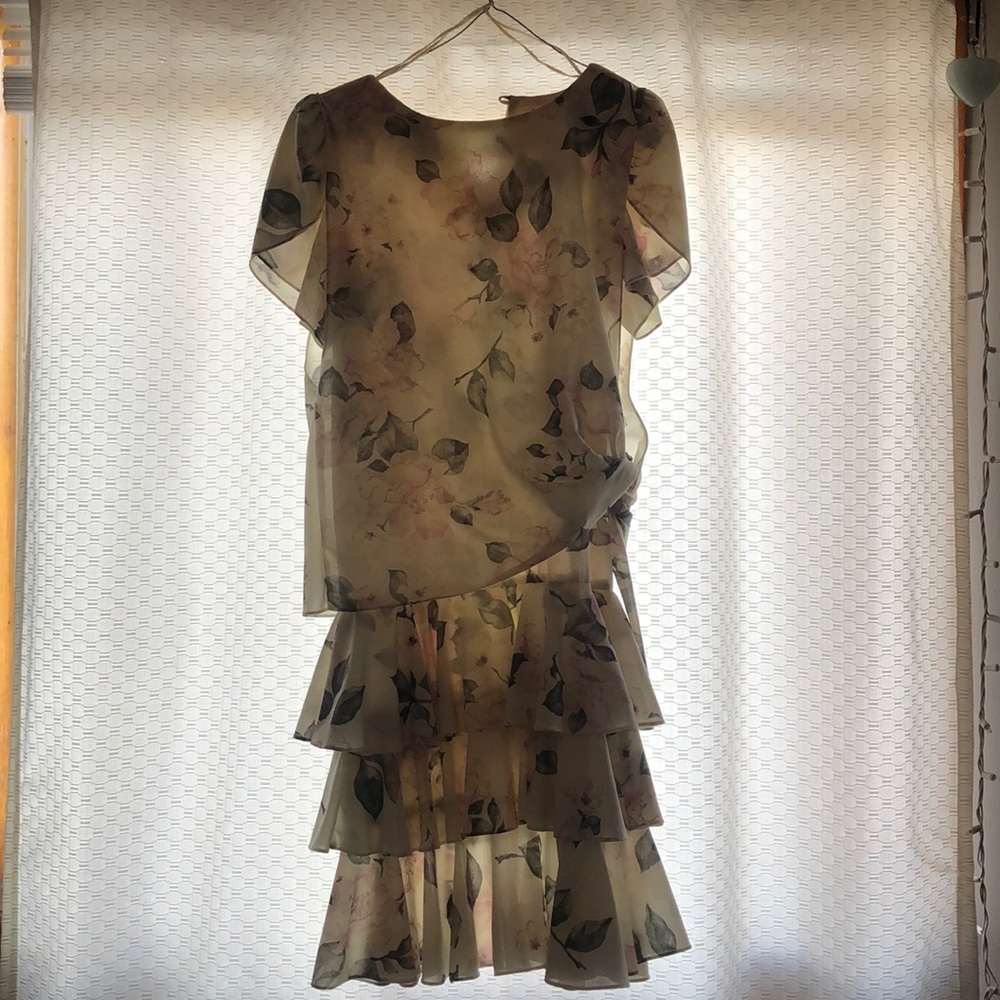 Vintage floral dress, 80/90s